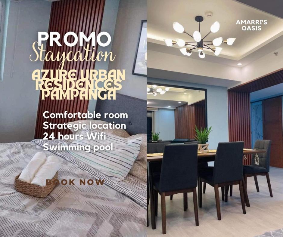 1Bedroom Unit At Azure North With Netflix Up To 6Pax سان فيرناندو المظهر الخارجي الصورة